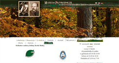 Desktop Screenshot of muzeum.ciezkowice.pl