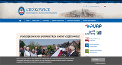 Desktop Screenshot of ciezkowice.pl